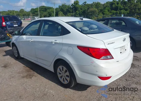 2017 Hyundai Accent Se from USA, damaged, VIN KMHCT4AE6HU278066